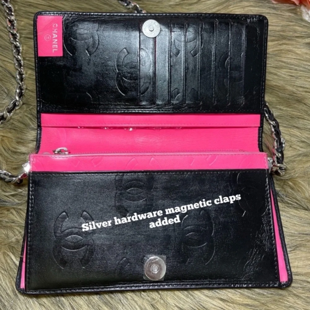 Chanel CAMBON Bifold wallet with Crossbody/Top Handle Chain